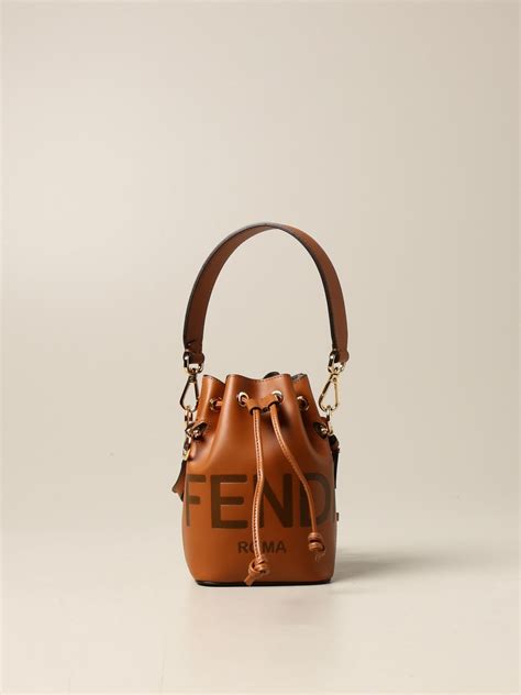 fendi mini drawstring bag